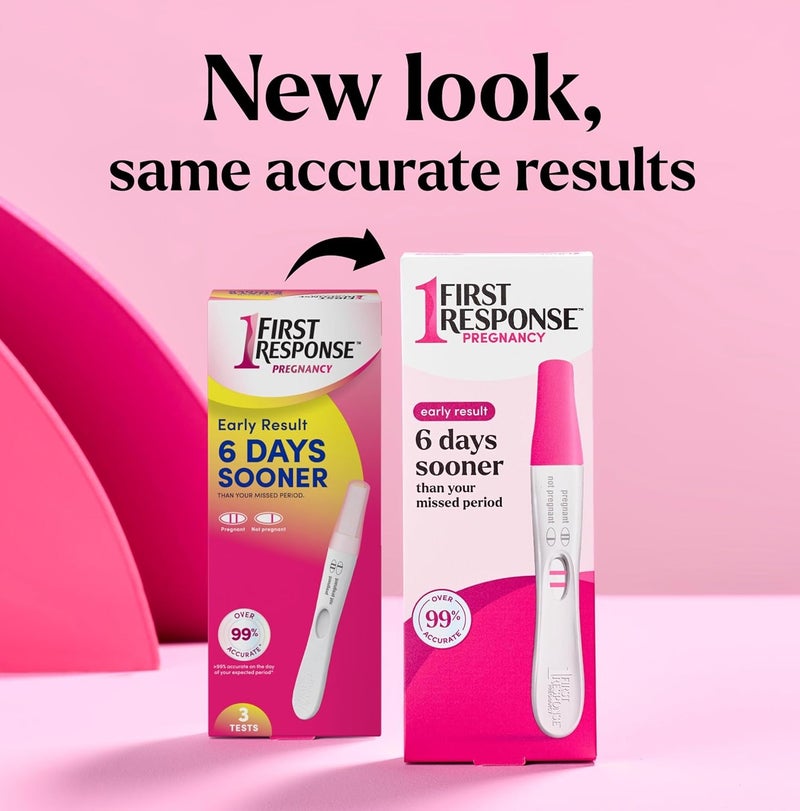 First Response Early Result Home Pregnancy Test – 3 Count with Fast and Highly Accurate Results - Image 3